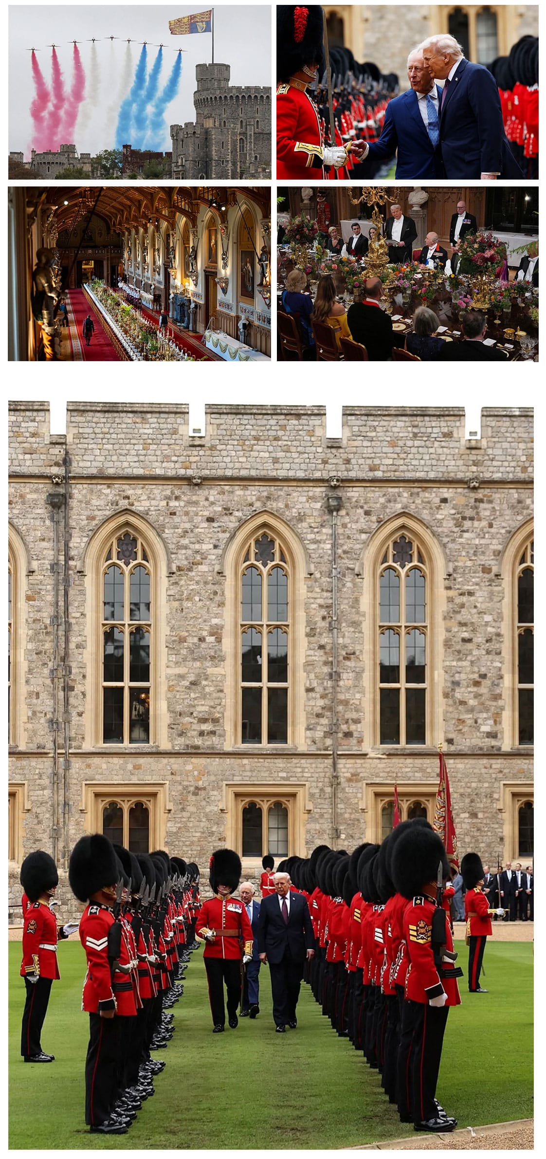 Trump Receives A King's Welcome in Britain